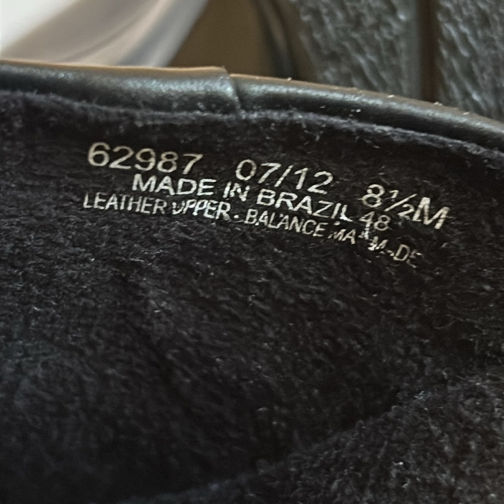 Clarks Bendables slides Shoes Women’s Size 8.5 M Mule Clog Black Leather - Picture 7 of 7
